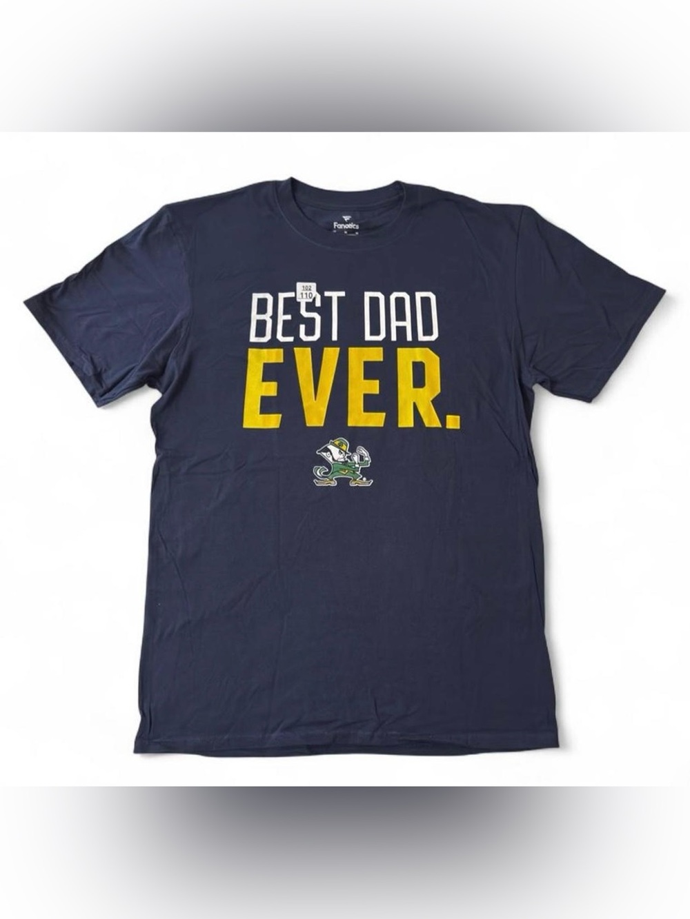 Best Dad Ever Navy Graphic Tee